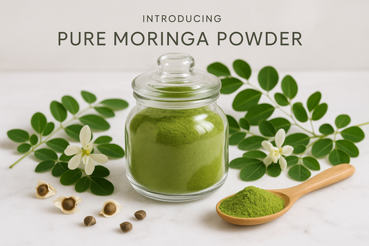 Moringa Powder – The Green Superfood for Energy & Wellness